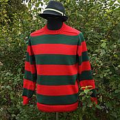 Мужская одежда handmade. Livemaster - original item Freddy Krueger`s Jumper. Handmade.