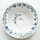 Shell with painted Bells and forget-me-nots, Furniture for baths, Kazan,  Фото №1