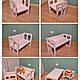 Комплект-перевертыш( стол, диван, стул)(можно по отдельности). Мебель для детской. Мастерская 'Меньшиков'. Интернет-магазин Ярмарка Мастеров.  Фото №2