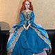 Заказать Хюррем Султан. Портретная кукла из сериала Великолепный Век. «Elena RaDolls» авторские куклы Елены Юнссон. Ярмарка Мастеров. . Будуарная кукла Фото №3