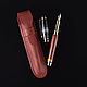 Inspiration Fountain Pen (bloodwood and ebony), Handle, St. Petersburg,  Фото №1
