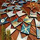 Заказать Гирлянда на елочку "Синее Рождество". Nezabudochka. Ярмарка Мастеров. . Гирлянды Фото №3