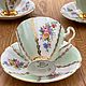 Заказать Две чайные пары , ручная роспись, клеймо, Англия. Vintage_shop. Ярмарка Мастеров. . Чайные пары Фото №3