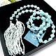 Sautoir with aquamarine and adular 'Whisper of morning mists», Necklace, Moscow,  Фото №1