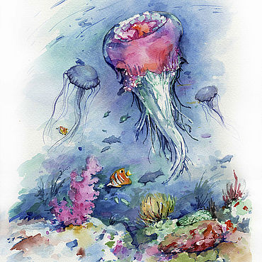Рисунки на тему Морское дно