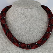 Украшения handmade. Livemaster - original item Harness-choker necklace made of beads. Handmade.