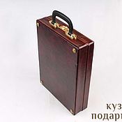 Сувениры и подарки handmade. Livemaster - original item Eco leather case for 6 glasses of lafitnikov. Handmade.