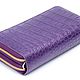 Клатч из кожи крокодила на двух молниях IMA0002N3G. Клатчи. CrocShop товары из экзотической кожи. Ярмарка Мастеров.  Фото №4