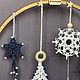Заказать Декор настенный новогодний. Macrame_ecodecor (Оксана Куликова). Ярмарка Мастеров. . Подвески Фото №3