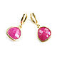 Order Pink earrings, jewelry earrings, children's earrings ' Fuchsia'. Irina Moro. Livemaster. . Earrings Фото №3