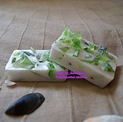 Косметика ручной работы handmade. Livemaster - original item Soap, reminiscent of pistachio ice cream. Handmade.