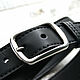 Leather belt for trousers with steel buckle 35mm. Straps. fabiscraft (FabisCRAFT). Online shopping on My Livemaster.  Фото №2