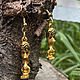 The bird-talker! Fantasy-themed necklace and earrings. Vintage jewelry sets. Antik Boutique Love. My Livemaster. Фото №4