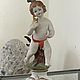 Винтаж: Статуэтка Capodimonte  антикварная фарфор, Статуэтки винтажные, Москва,  Фото №1
