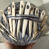 Материалы для творчества handmade. Livemaster - original item Materials for felting: Bone awl, needle.. Handmade.