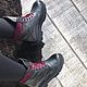 Женские ботиночки «Timber» ручной работы. Ботинки. linkoff shoes. Интернет-магазин Ярмарка Мастеров.  Фото №2