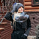 Knitted combined set 'Glare on the water'. Headwear Sets. Olga Lado. My Livemaster. Фото №4