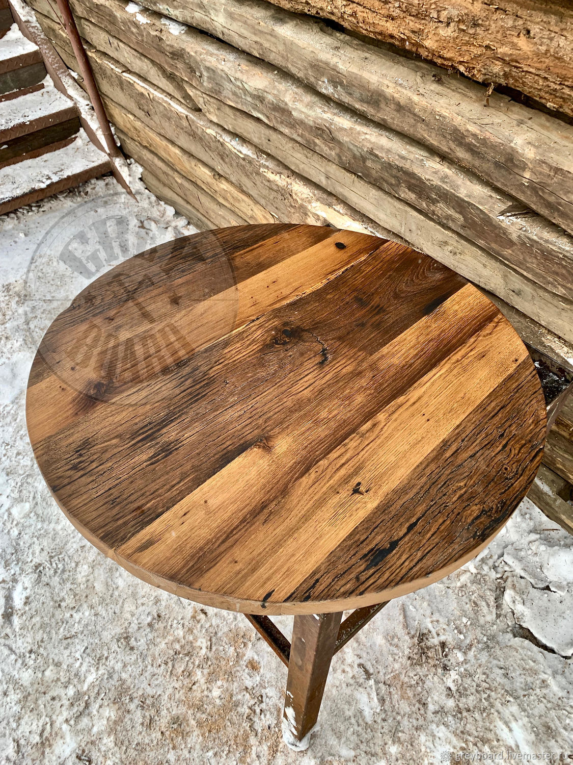 Круглые деревянные столешницы для столов