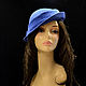 Coquette ' Royal blue', Hats1, Moscow,  Фото №1