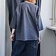 Балахон OVERSIZE с принтом. Туники. SHEVTSOVA design | Одежда Говорит. Ярмарка Мастеров.  Фото №9