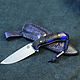 The handmade knife 'Blue Racer', Knives, Chrysostom,  Фото №1