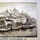 "Стокгольм", "Stockholm". Картины. Наталья Блинова / Natalia Pancake (grace1997). Ярмарка Мастеров.  Фото №4
