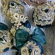 Бархатные шары ручной работы   ollin_decor. Елочные игрушки. ollin_decor. Интернет-магазин Ярмарка Мастеров.  Фото №2
