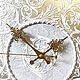 Часы настенные коллекция "Нора" серебро. Часы классические. Rimma Vita мастерская Афина. Ярмарка Мастеров.  Фото №5