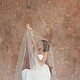 Fata con cuello de encaje de 2, Wedding veils, Moscow,  Фото №1