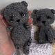  вязаные котики. Игрушки. Вита Вяжу с любовью. Ярмарка Мастеров.  Фото №4