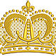 королевская корона дизайн машинной вышивки, Иллюстрации, Кишинев,  Фото №1