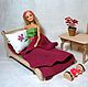 Order Copy of Copy of Sofa for doll. Lamy-mammy (furniture for dolls). Livemaster. . Doll furniture Фото №3