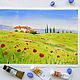Order Painting Poppies watercolor Poppy field painting flowers red in stock alive. Olga Ermakova art. Livemaster. . Pictures Фото №3