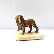Для дома и интерьера handmade. Livemaster - original item Lion on the stone. Handmade.
