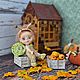 Куколка Obitsu 11 mini в костюме улиточки. Куклы и пупсы. Dolls-miniature. Ярмарка Мастеров.  Фото №4