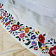 A set of bed linen Sheets and 2 pillowcases with embroidery. Sheets. Modern and vintage embroidery. My Livemaster. Фото №4