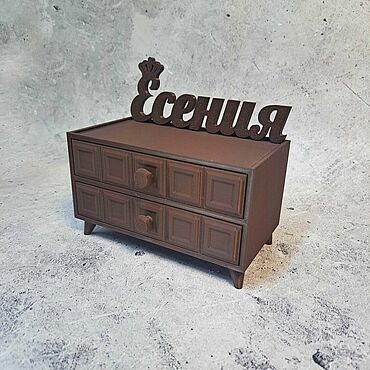 Для дома и интерьера ручной работы. Ярмарка Мастеров - ручная работа Мини-комоды: Именной подарок, органайзер для украшений. канцелярии. Handmade.