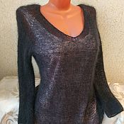 Одежда handmade. Livemaster - original item Hand-knitted Tiana-7 gossamer pullover. Handmade.
