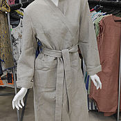linen dress. Linen tunic. Beach tunic. 100% linen. Softened