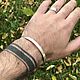 Серебряный браслет. Браслет из бусин. GAMMA jewelry. Ярмарка Мастеров.  Фото №5