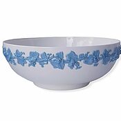 Винтаж: Wedgwood Jasperware Редкая большая шкатулка с сакурой