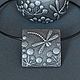 Pendant made of polymer clay Dragonflies, Pendants, Omsk,  Фото №1