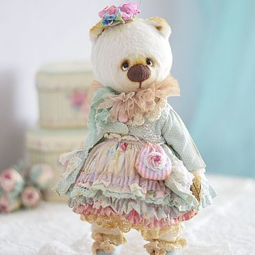 Куклы и игрушки ручной работы. Ярмарка Мастеров - ручная работа Мишка Лолита. Handmade.