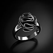 Украшения handmade. Livemaster - original item Ring: Abstract flower. Handmade.