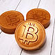 Order Handmade Bitcoin soap cryptocurrency as a gift to a crypto investor. Edenicsoap - soap candles sachets. Livemaster. . Soap Фото №3