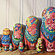 Matryoshka with children. Dolls1. Matryoshka by Irene. Online shopping on My Livemaster.  Фото №2