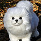 Pomeranian Spitz. Name: Snow Frost. Stuffed Toys. Furry Friends. Online shopping on My Livemaster.  Фото №2
