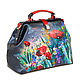 The average SAC 'Meadow flowers'. Valise. Pelle Volare. My Livemaster. Фото №4