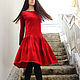Dress "Velvet Touch" D0040. Dresses. FRAKTURA. Online shopping on My Livemaster.  Фото №2