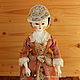Dorothy. Wooden Queen Anne style doll, Handmade, 12", Dolls, Khimki,  Фото №1